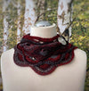 Nol Mini Shawl Scarf Crochet Pattern