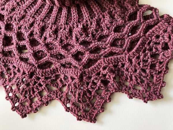 Turtleneck Cowl Crochet Pattern