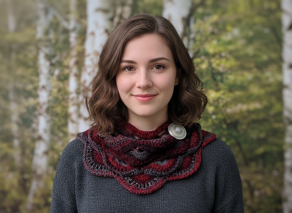 Nol Mini Shawl Scarf Crochet Pattern